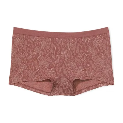 Victoria's Secret Бесшовные Boyshort Panty VRF Женское нижнее белье 1 упаковка винтажный розовый цветочный