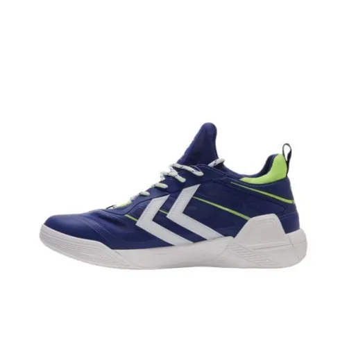 Hummel ALGIZ 2,0 Амортизация Износостойкие Низкие Кроссовки для тренировок Унисекс Синий