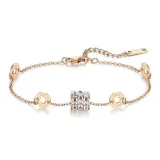 Браслет с подвеской "Маленькая круглая подвеска"