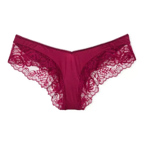 Victoria's Secret Very Sexy Strappy Фурнитура Cheeky Panty Campari Красные трусы Женские 1 шт Campari Красный