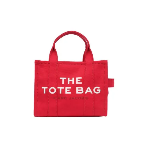 MARC JACOBS Хлопок And Холст Сумка-тоут Сумка для покупок Сумка через плечо Сумка маленькая Женская Красная