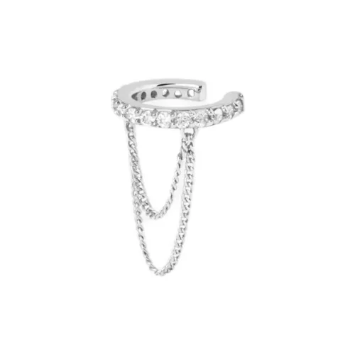 Astrid Miyu CUBIC Циркон Нижняя заколка On Серьги Женское Серебро