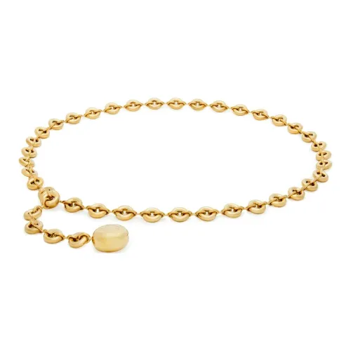 LOEWE Латунные цепочки на талию Женские Золото Ширина 1,5 см