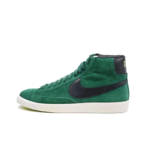 Nike Blazer Mid Gorge Зеленый Slip-он Устойчивый к истиранию Скейтбординг Мужской Зеленый