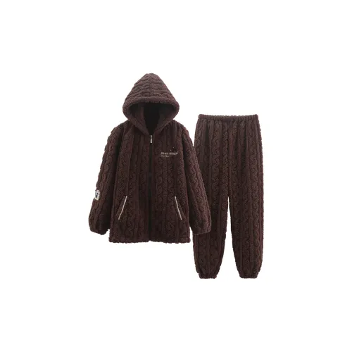 The Story Of The Flower Season Пижамный комплект Мужской Шоколад