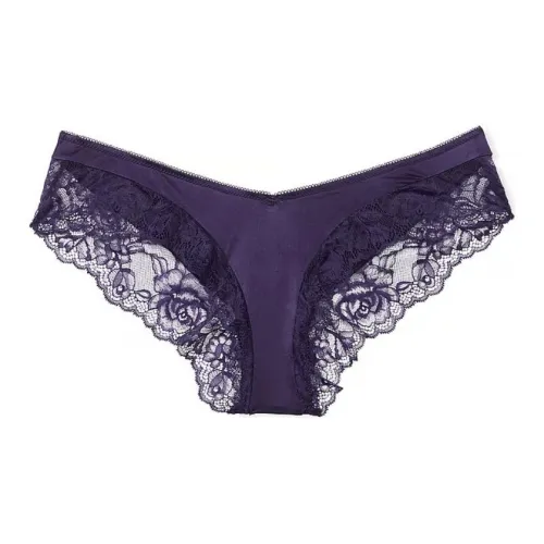 Victoria's Secret Very Sexy Strappy Фурнитура Cheeky Panty Цвет аметиста Нижнее белье Женские 1 шт Цвет аметиста Кристальный