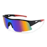 Чёрная рамка, синяя отделка