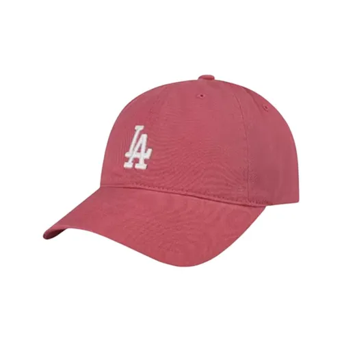 Бейсбольные кепки MLB Base Logo из хлопка унисекс арбузно-розовый и красный