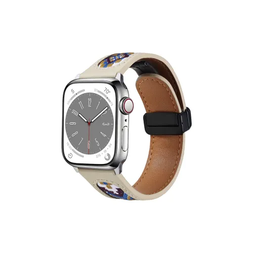 Часы Vobafe Полоска Apple Совместимость Натуральная кожа Материал