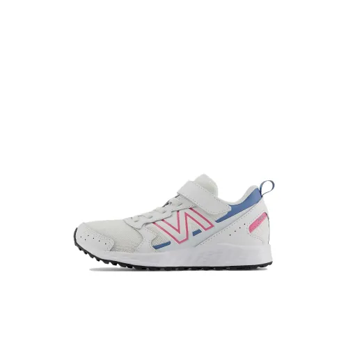 New Balance Fresh Foam 650 Low Топ Детская Беговая Обувь Белый Розовый Малыш