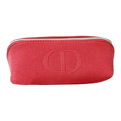 DIOR Красная косметичка с бусинами многослойная