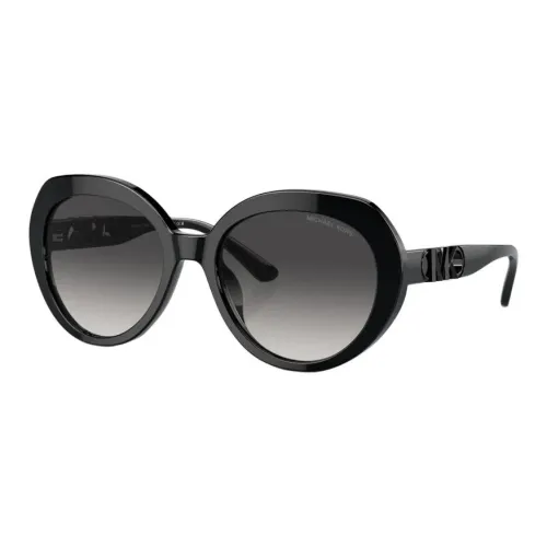 MICHAEL KORS Ацетат OVAL SUNGLASSES Унисекс Черный