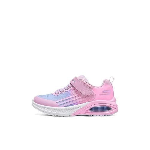 Skechers Kids SKECHERS GIRLS Противоскользящий устойчивый к истиранию Низкий топ Детская беговая обувь Розовая Детская