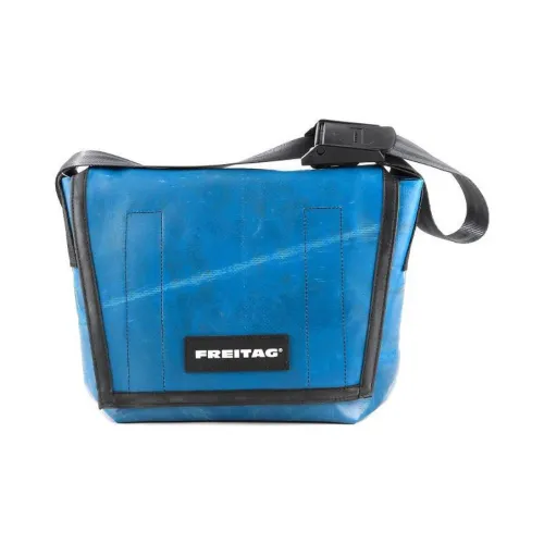 FREITAG Полиэстер Курьерская сумка Сумка через плечо Сумка на плечо Унисекс Синий