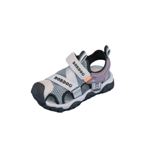 BOBDOG Противоскользящие Износостойкие Детские Сандалии Roland Серые Детские
