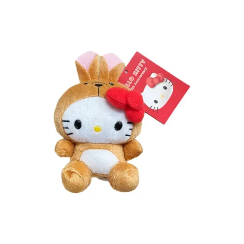 Санрио Австралия HELLO KITTY 50th Anniversary Куклы Kangaroo Плюшевая Подвеска 9 см Рекомендуемый рост