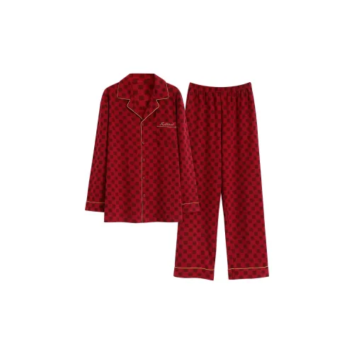 The Story Of The Flower Season Пижамный комплект Мужской Красный