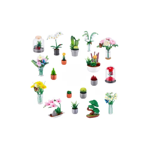 ZURU Кончик пальца Collector's Мини Сад Lucky Draw Полный комплект из 12 шт