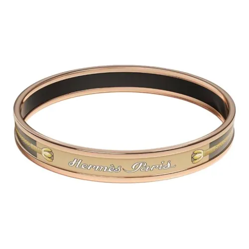 HERMES Браслеты с розовым золотом покрытие женские золото