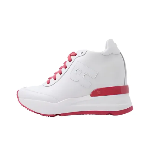 RUCOLINE Низкий топ Повседневная обувь Женская Белая Красная
