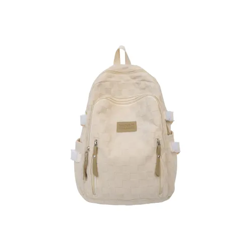 BAODIDAISHU Вельвет Нейлон Рюкзак Женские Экрю Черный Хаки Синий