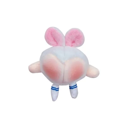 Dolls And Bears Dance Милый Медово-персиковый Кролик Маленький Кролик Низ Plush Toy Украшение Куклы Плюшевый Подвеска 10 см Высота