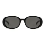 Черная оправа с черно-серыми линзами