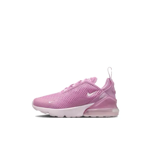 Nike Air Max 270 Low Топ Детская Беговая Обувь Фуксия Малыш