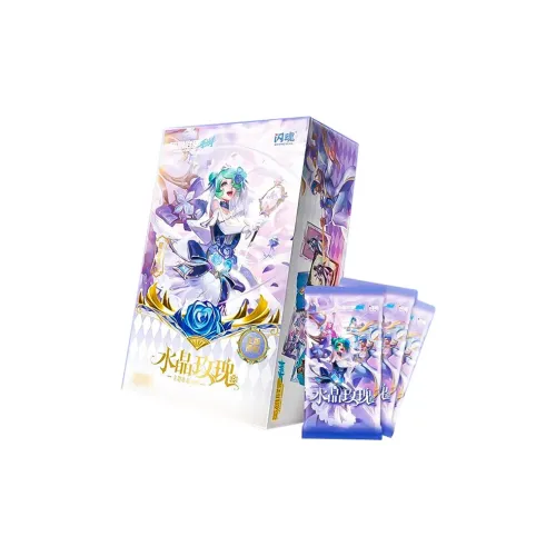 shiningsoul League of Legends Characters Crystal Rose Box IP Аниме Карточки 1 Коробка 10 Пакетов в Коробке