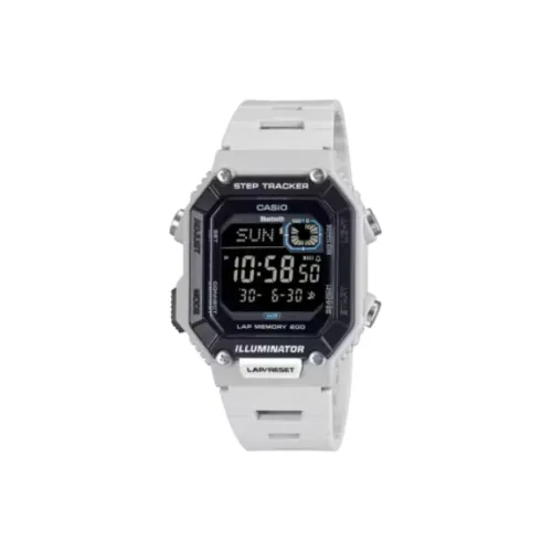 CASIO Standard Series Regular Collection Кварцевый механизм Смольный ремешок Часы Мужские Циферблат Серый