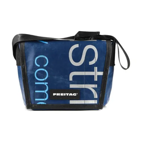 FREITAG Полиэстер Курьерская сумка Сумка через плечо Сумка на плечо Унисекс Синий