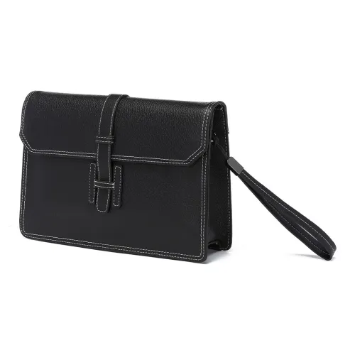 SEPTWOLVES Сумка через плечо из натуральной коровьей кожи стандартная мужская черная