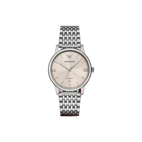 EMPORIO ARMANI Автоматический Механический Механизм Мужские Часы 39 мм Коричневый