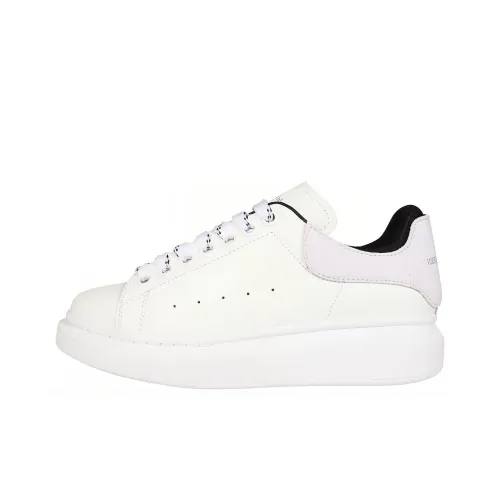 Alexander McQueen Oversized Sneaker Low Топ Стильные Скейтбординги Женские Белый Фиолетовый