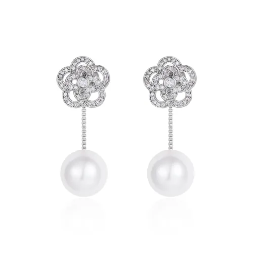 CAROMAY Серебро S925 Серьги-гвоздики Women's Silver