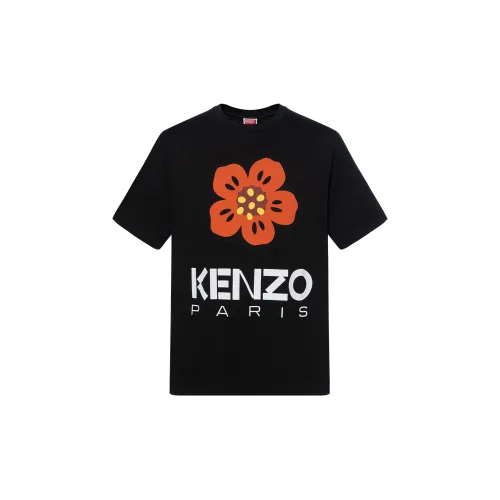 KENZO Boke Flower Series Черные Мужские T-Рубашки