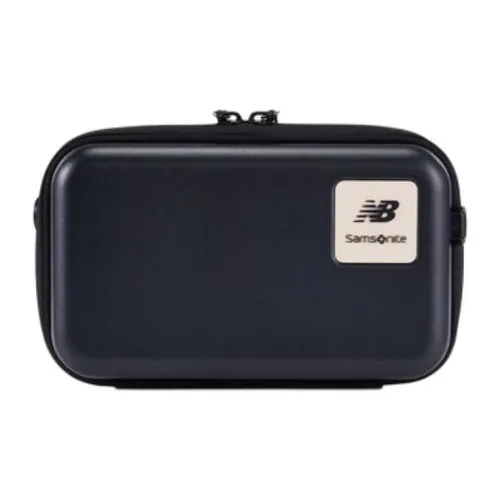SAMSONITE New Balance Коллаборация Поликарбонатная Сумка через плечо Унисекс Черная