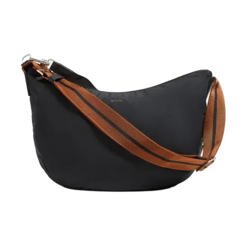 Zegna Полиэстер Хобо Сумка Сумка через плечо Мини Мужская Черная