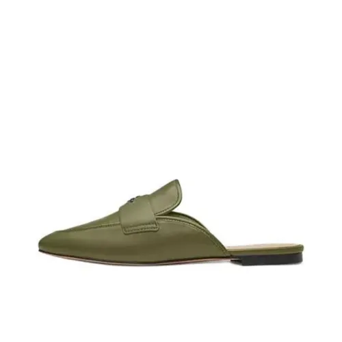 COACH Домашние тапочки Женские Армейский зеленый