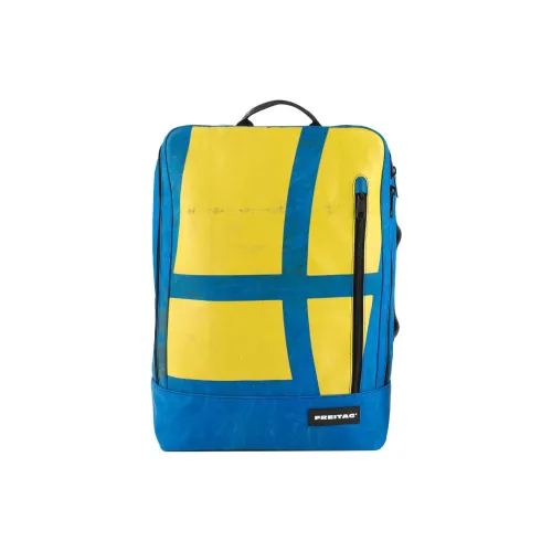 FREITAG Полиэстер Рюкзак Женские Синий Желтый