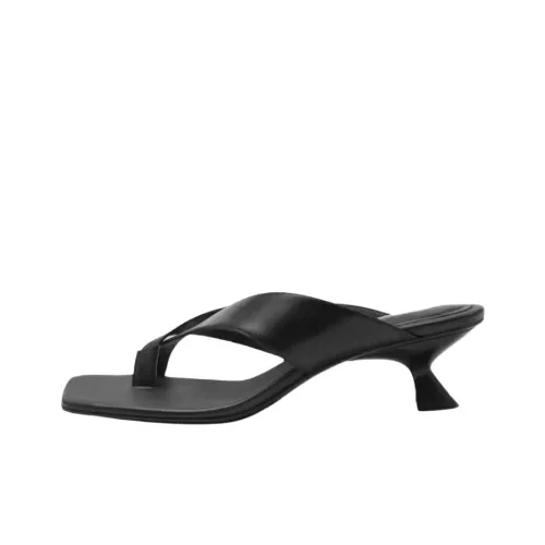 Other Stories Slip-resistant Flip-flops 5cm Women's Black Other Stories Противоскользящие шлепанцы 5 см Женские Черные
