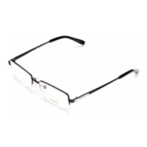 SEIKO Titanium Alloy Rectangular Eyeglass Frames Men's Light Gray Gold Metallic Light Black SEIKO Титановый сплав Прямоугольные Оправы для очков Мужские Светло-серый Золотой Металлик Светло-черный
