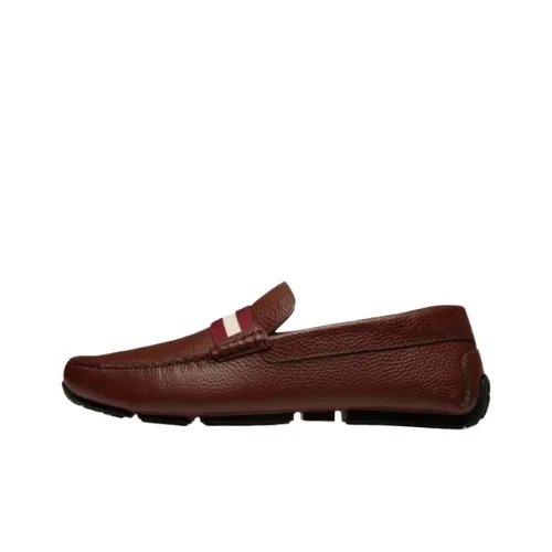BALLY Pilot Loafers Мужские Коричневые