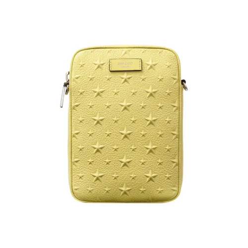 Jimmy Choo GRAIN LEATHER Сумка через плечо Мужская Желтая