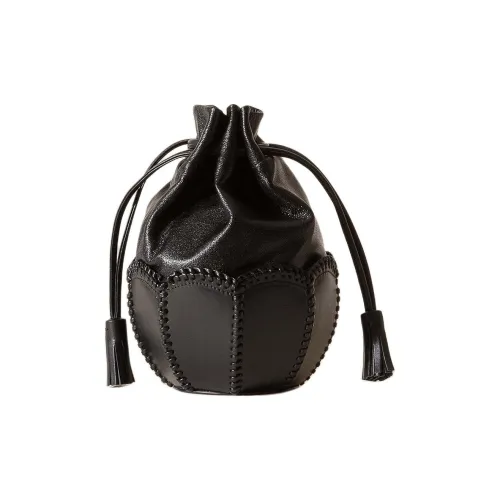 Hereu Яркий Овечья кожа с Телячьей кожей Сумка через плечо Сумка на плечо Женская Черная