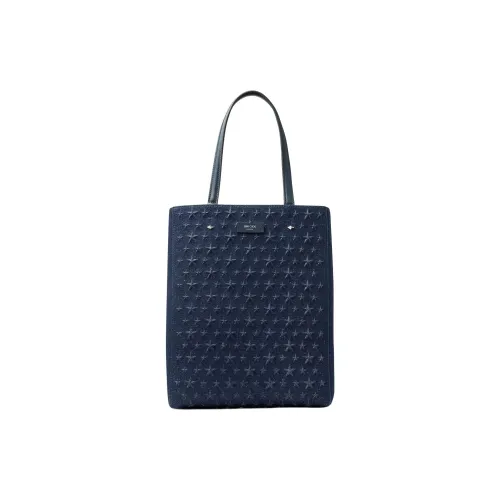 Jimmy Choo Деним Сумка-тоут Сумка для покупок Сумка через плечо Сумка среднего размера Мужская Синяя