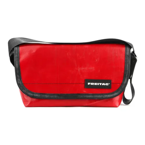 FREITAG Полиэстер Курьерская сумка Сумка через плечо Сумка на плечо Унисекс Красный