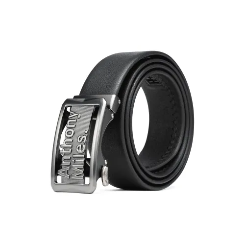 Anthony Miles Ремни из натуральной коровьей кожи мужские 3,5 см