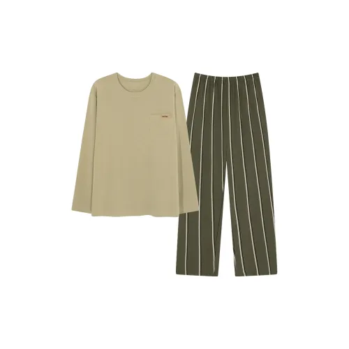 Пижамный комплект Follow The United States мужской армейский зеленый