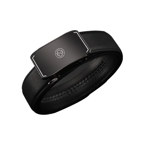 MILLIE'S Натуральная кожа Автоматическая застежка Подходит для YOUNG Профессионалов и Бизнес Брюки Кожаные ремни Мужской